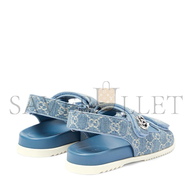 GUCCI WMNS GG SANDAL 'LIGHT BLUE DENIM 317539